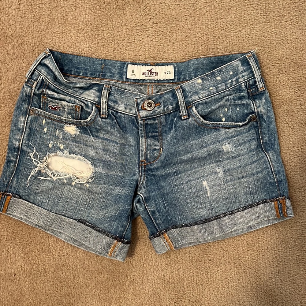 0 Hollister Low Rise Jean Shorts